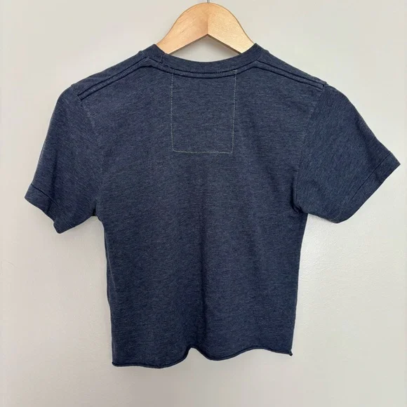 Aviator Nation Bolt boyfriend tee Blue Size XS EUC - Picture 7 of 9